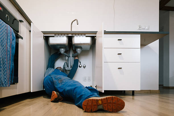Professional Leak Detection technician working in Ucon, ID